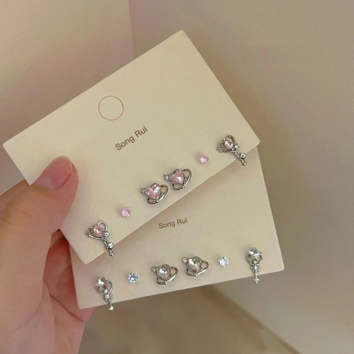 Body Jewelry Hypoallergenic - 6 szt. Nowa Letnia Kolekcja Kolczyki