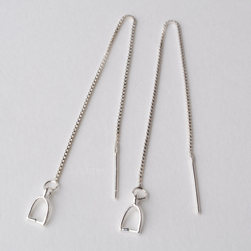 Body Jewelry Organizer - Earwire, stałe 925 sterling silver ucha