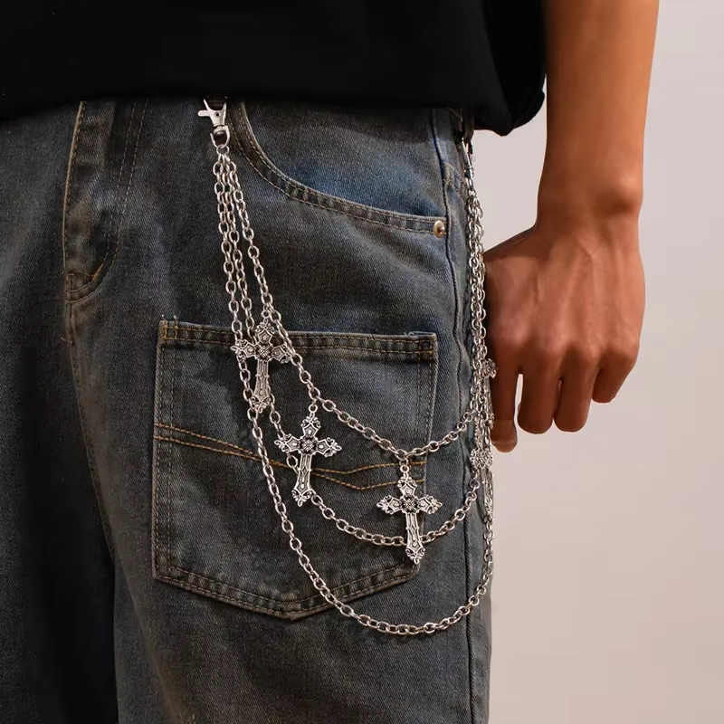 Modny punkowy metalowy łańcusz – Body Jewelry In Bulk recenzja i cena