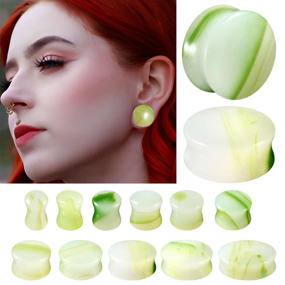 1/2/22 SZT. Szklane i Kamienne – Body Jewelry Ear Plugs recenzja i cena