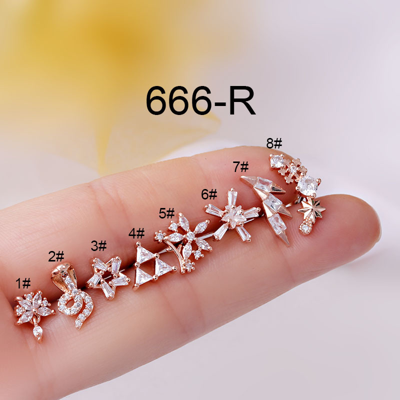 1 sztuka Piercing ze stali nie – Body Jewelry Trend recenzja i cena