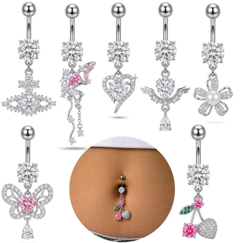 1 szt. Kolczyk do pępka z chir – Body Jewelry Surgical Steel recenzja i cena