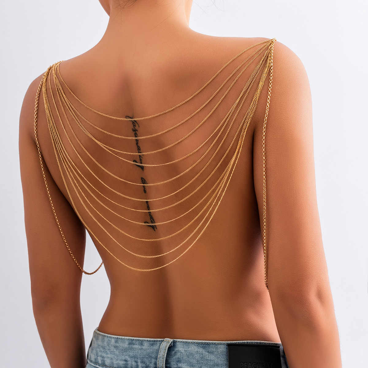 Klasyczny wielowarstwowy łańcu – Body Jewelry Harness recenzja i cena