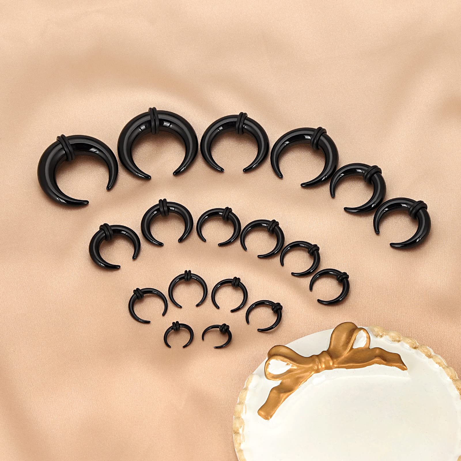 18 sztuk akrylowe przegrody Pi – Body Jewelry Ear Plugs recenzja i cena
