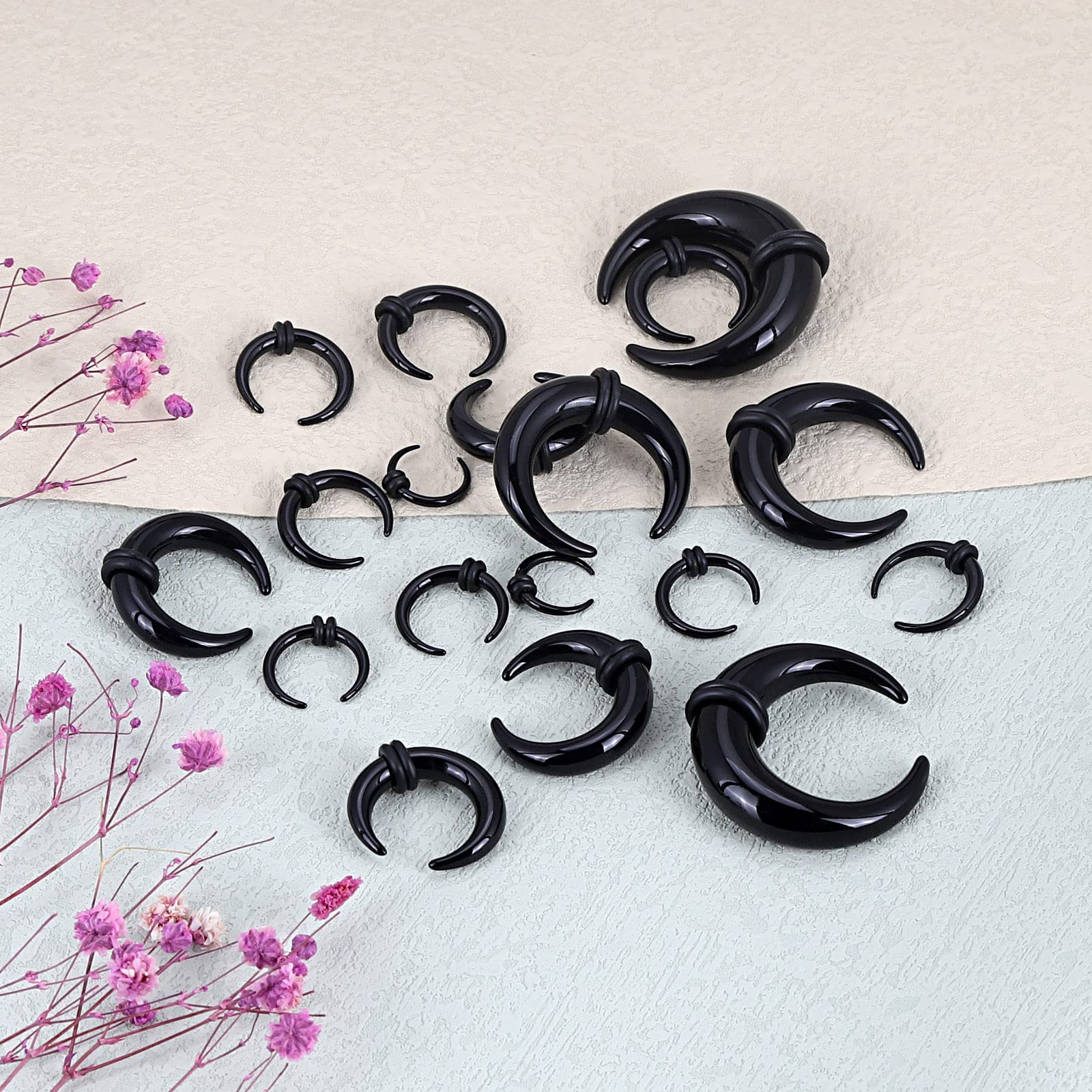 18 sztuk akrylowe przegrody Pi – Body Jewelry Ear Plugs recenzja i cena