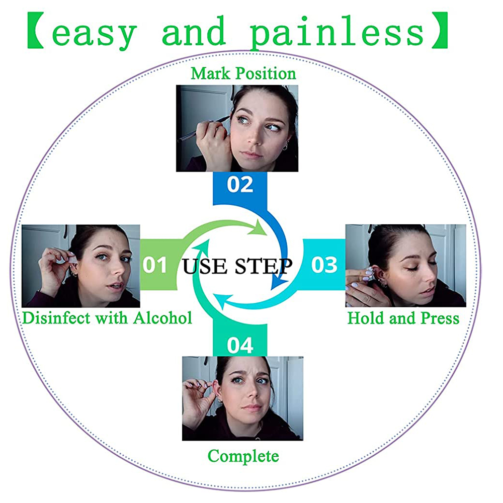 1-20 sztuk/zestaw pistolet do  – Body Jewelry Ear Plugs recenzja i cena