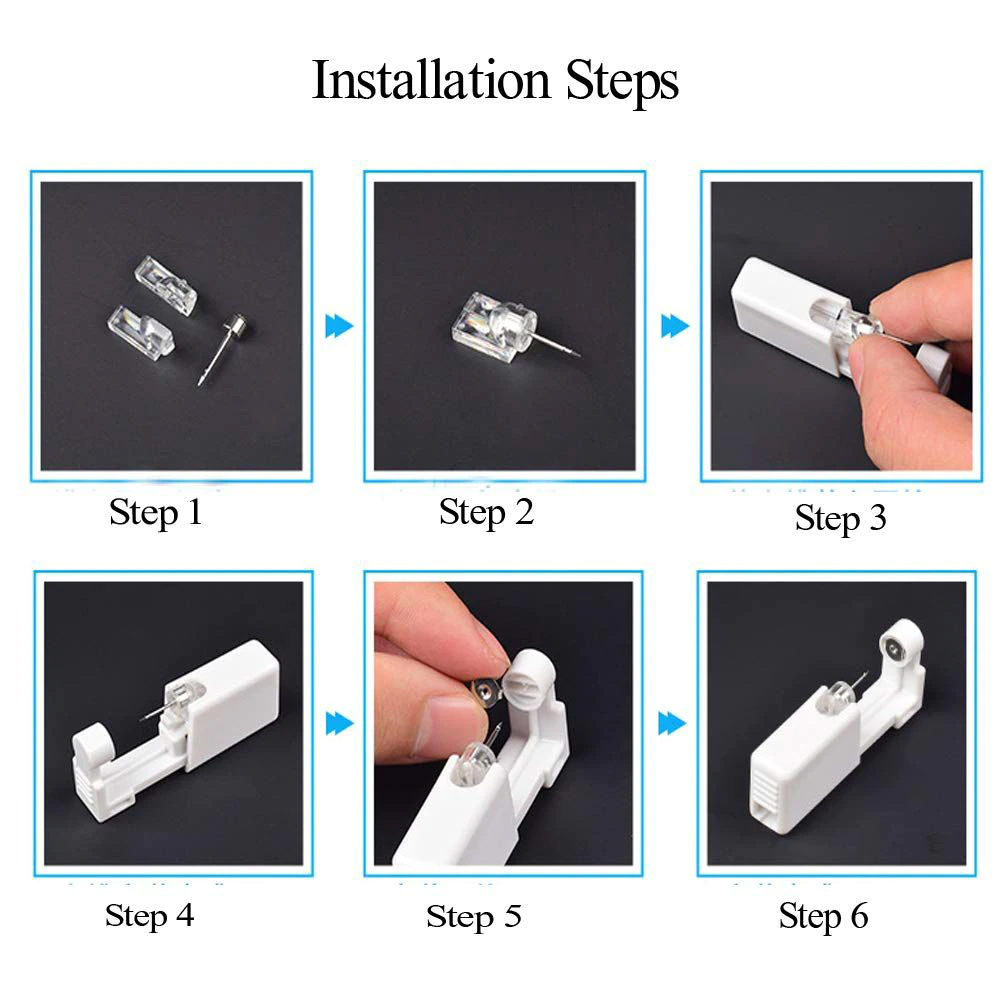 1-20 sztuk/zestaw pistolet do  – Body Jewelry Ear Plugs recenzja i cena