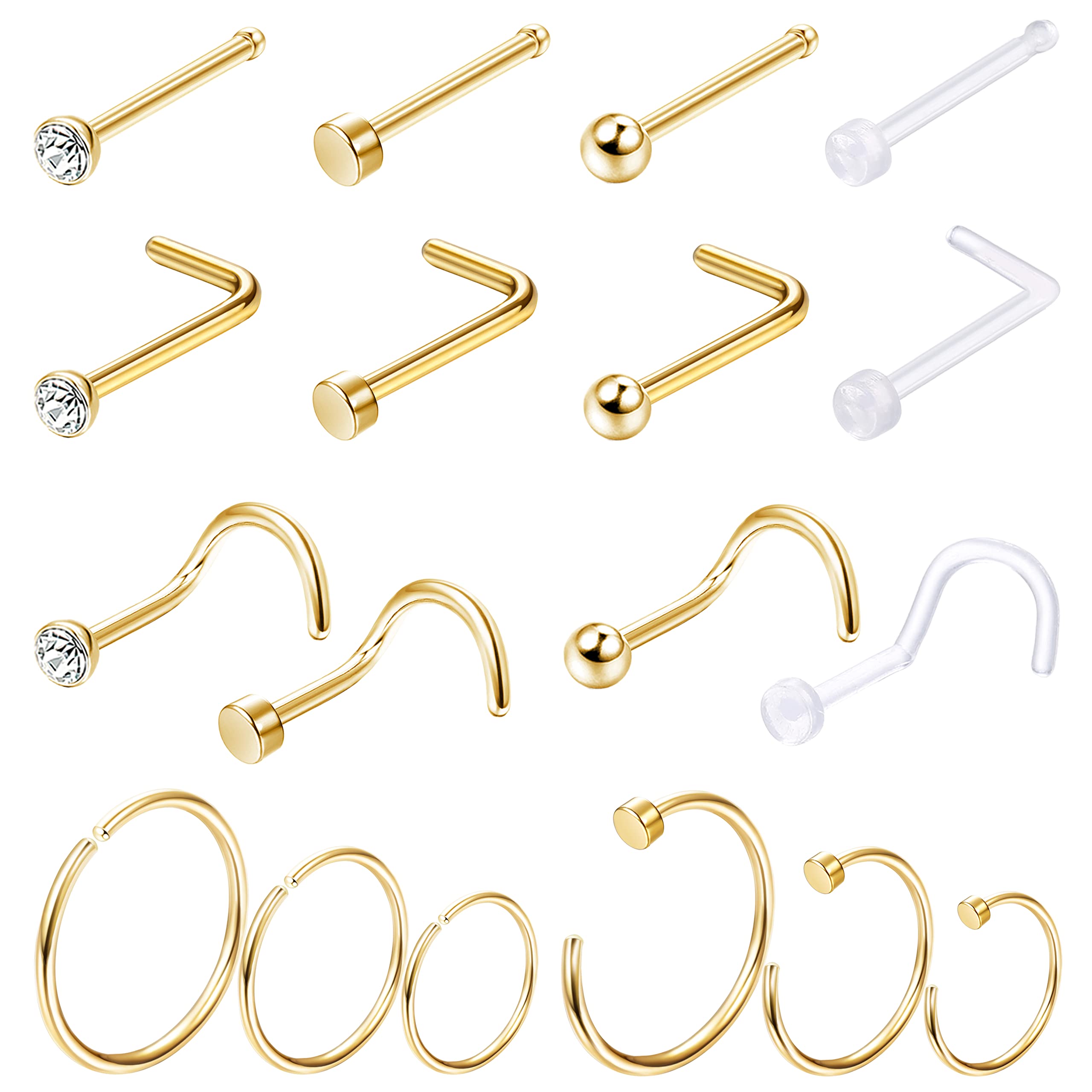 1 SZTUK/18 SZTUK Hipoalergiczn – Body Jewelry For Sensitive Skin recenzja i cena