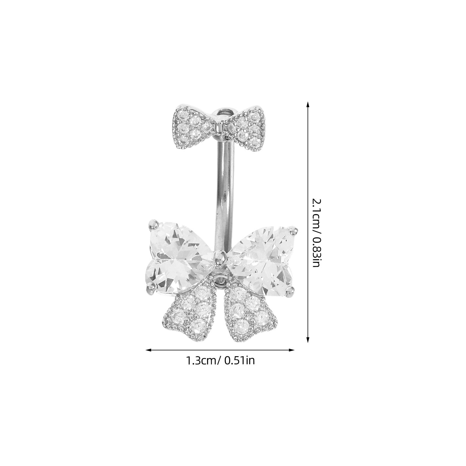 Kolczyki do pępka ze stali nie – Body Jewelry For Sensitive Skin recenzja i cena