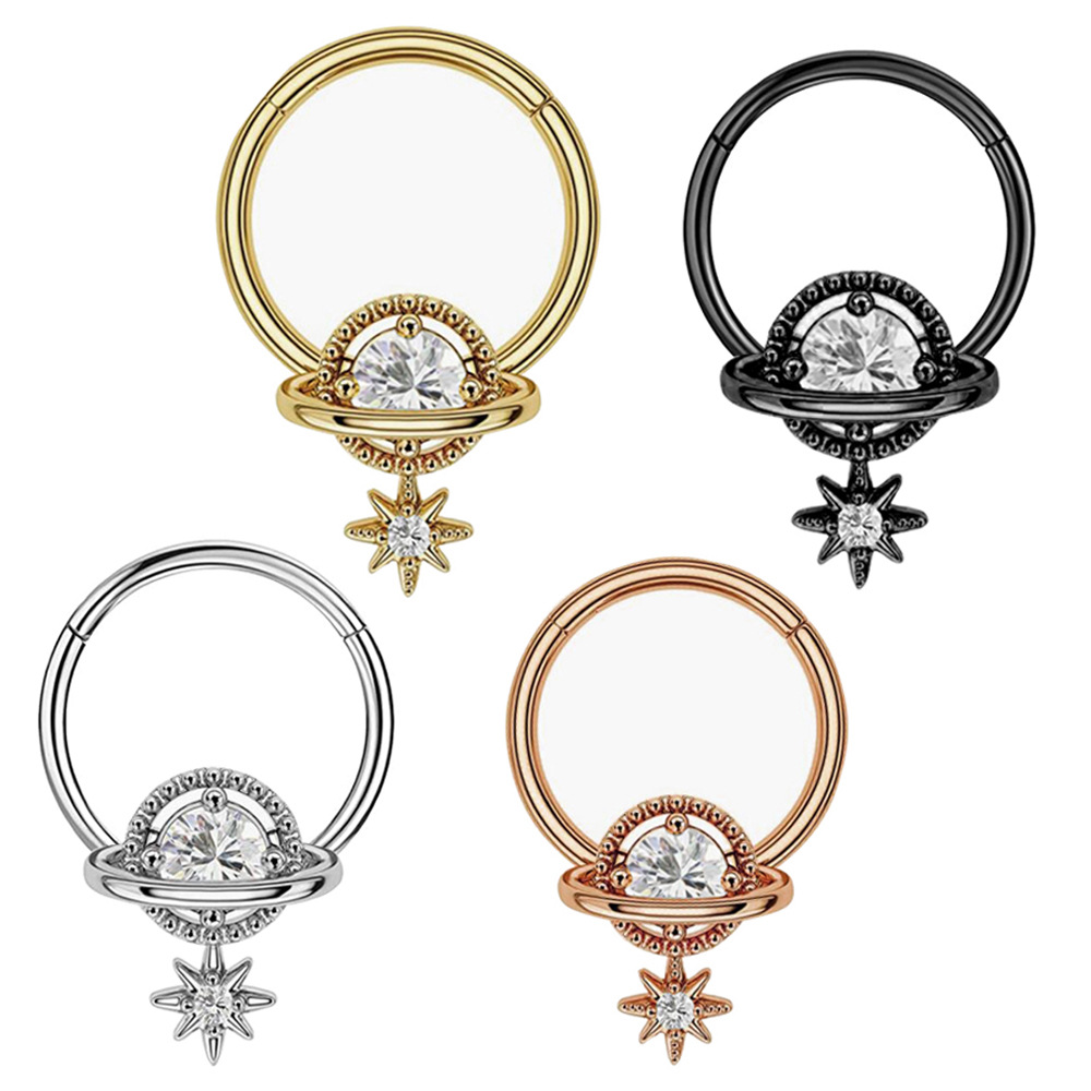 Kolczyki do przegrody nosowej, – Body Jewelry Septum recenzja i cena