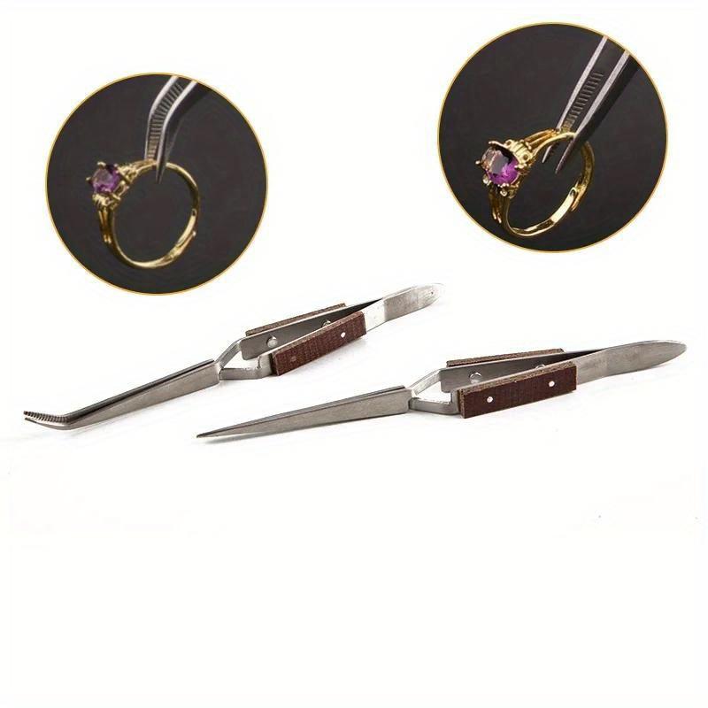 Zestaw 2 szt. pęset ze stali n – Body Jewelry Tool recenzja i cena