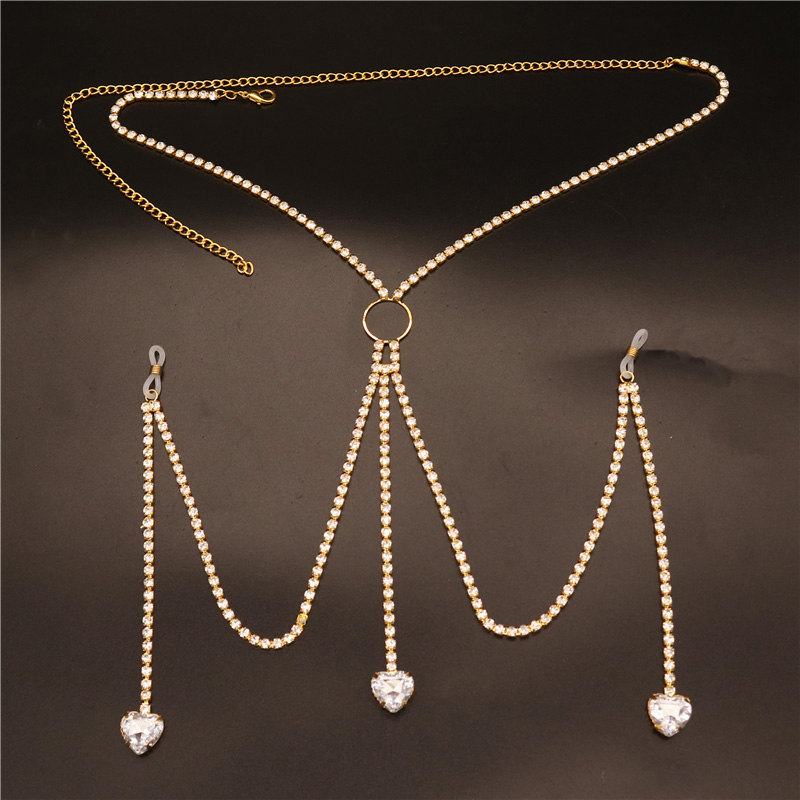 2023 nowych moda białe serce ł – Body Jewelry Harness recenzja i cena