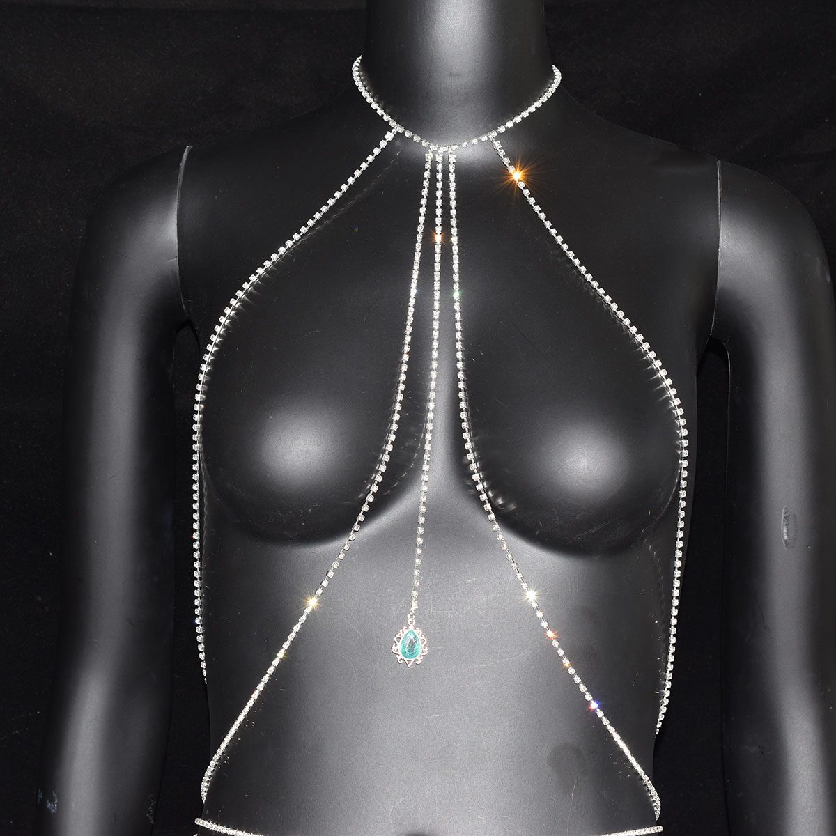 Seksowny biustonosz z kryształ – Body Jewelry Trend recenzja i cena
