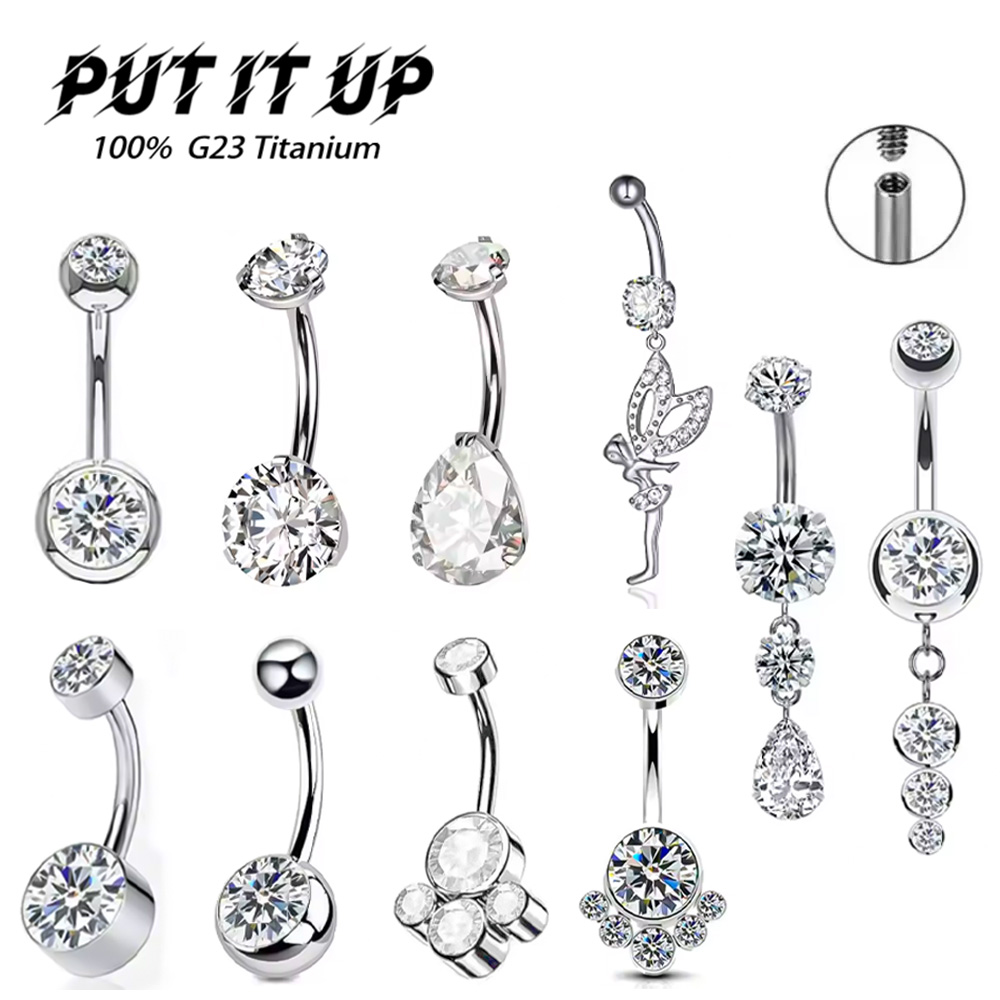 Kolczyk do pępka z tytanu ASTM – Body Jewelry For Sensitive Skin recenzja i cena