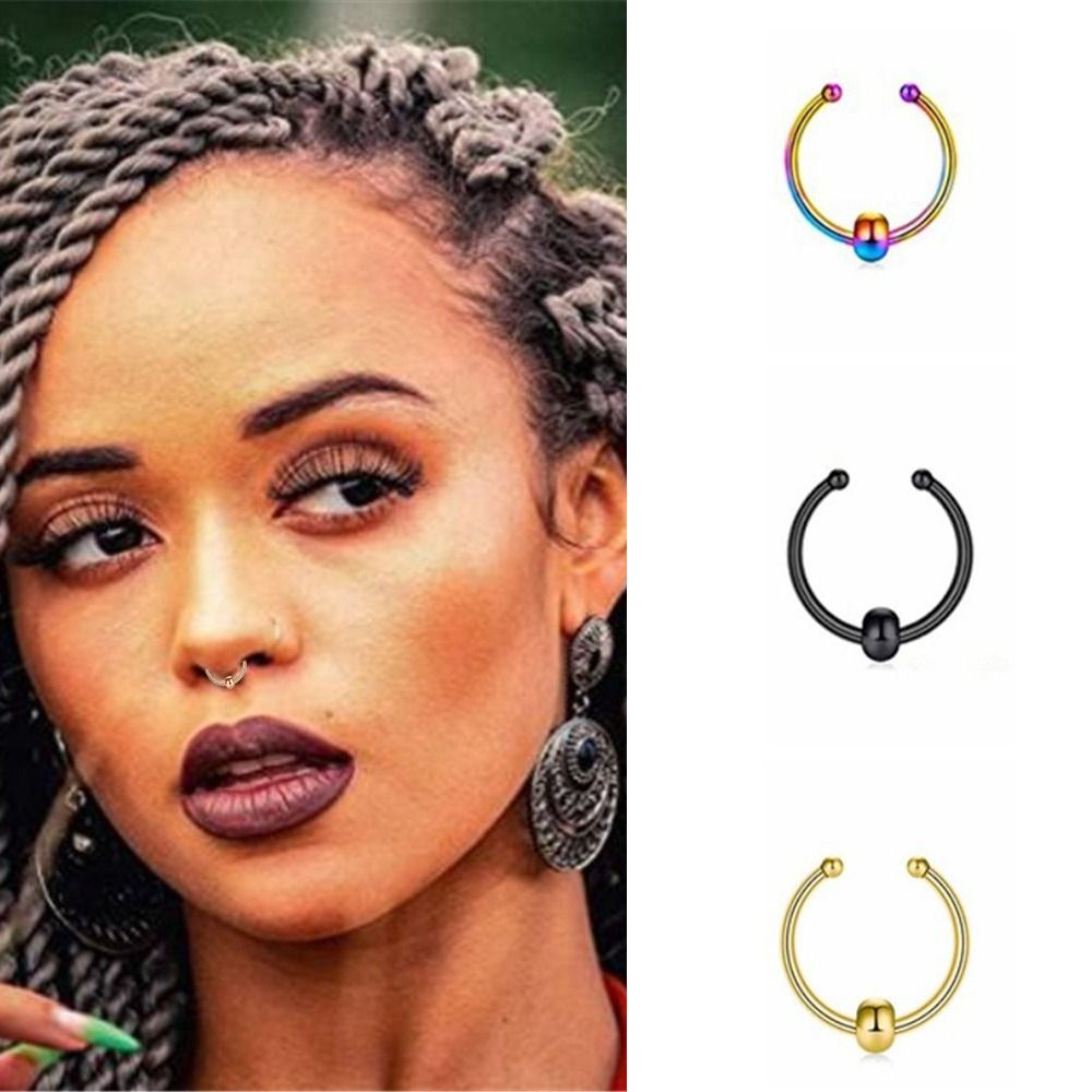 Pierścienie do nosa w stylu pu – Body Jewelry Septum recenzja i cena