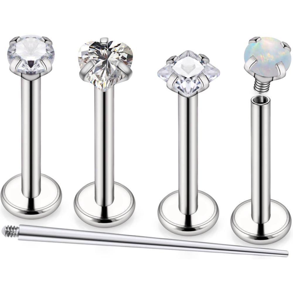 16G pierścienie nosa ze stali  – Body Jewelry For Sensitive Skin recenzja i cena