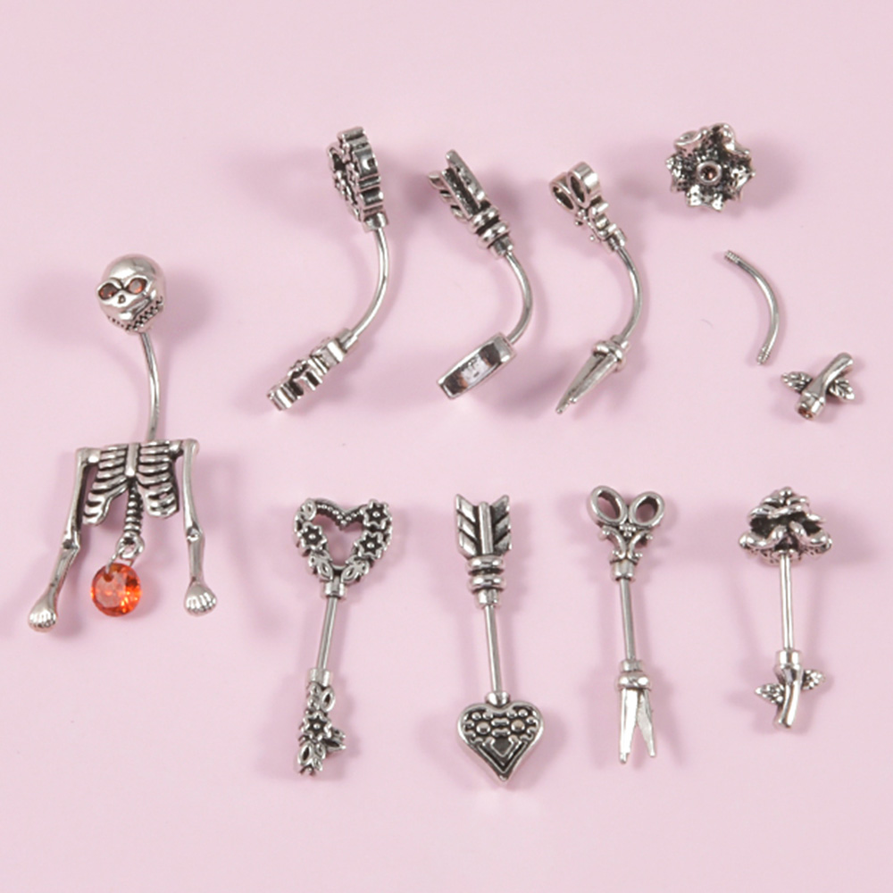 1PC Vintage chirurgiczne stalo – Body Jewelry Surgical Steel recenzja i cena