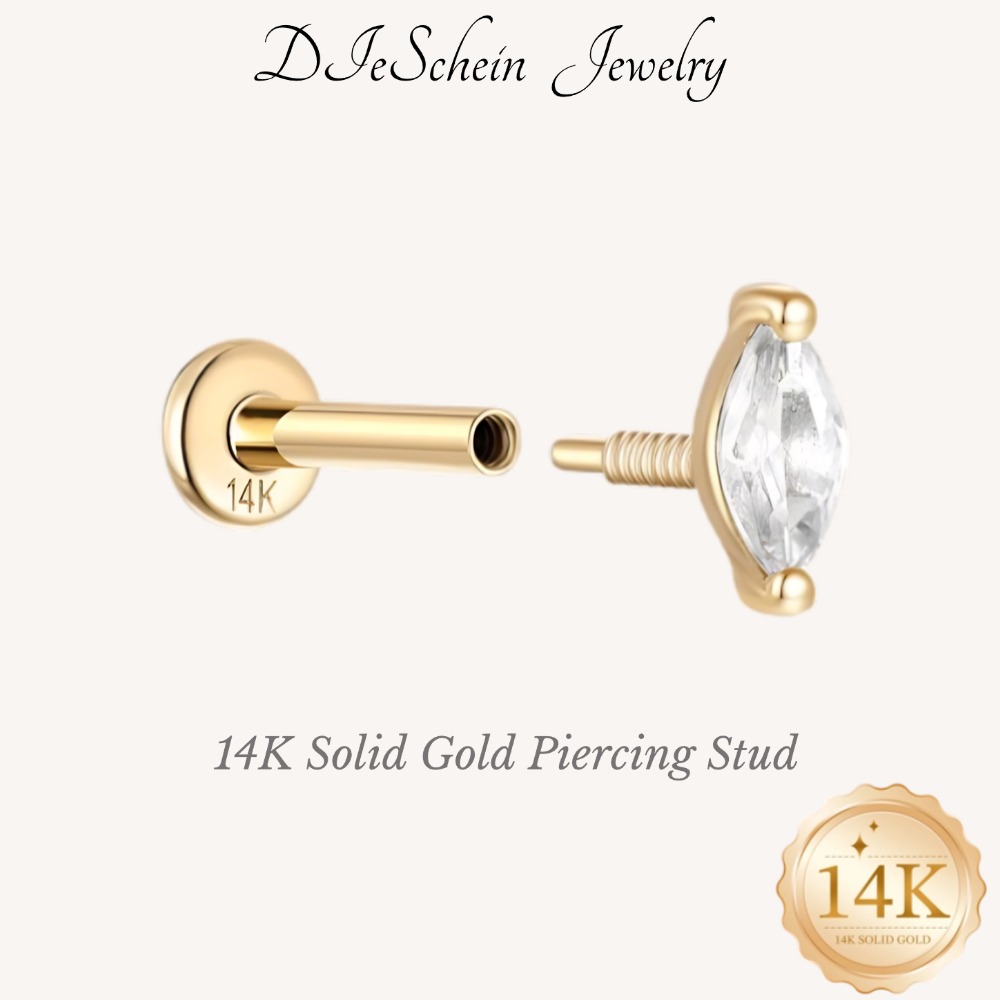 DIeSchein Kolczyk z 14-karatow – Body Jewelry Septum recenzja i cena
