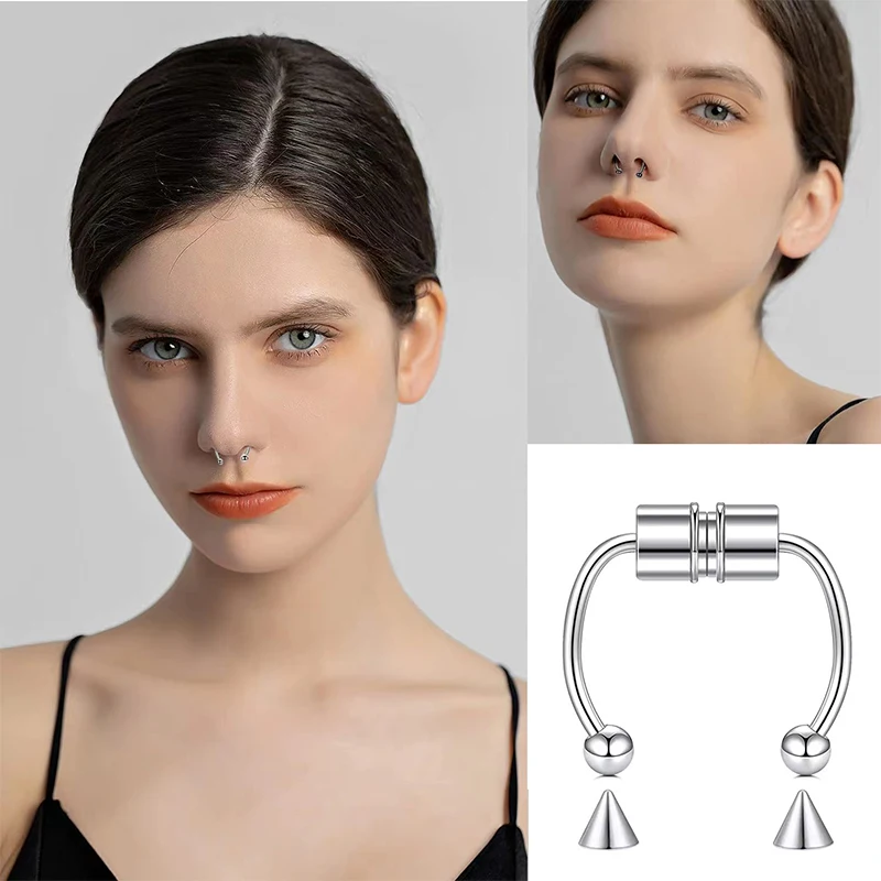 Fałszywy piercing Pierścionek  – Body Jewelry Septum recenzja i cena