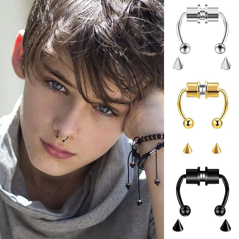 Fałszywy piercing Pierścionek  – Body Jewelry Septum recenzja i cena
