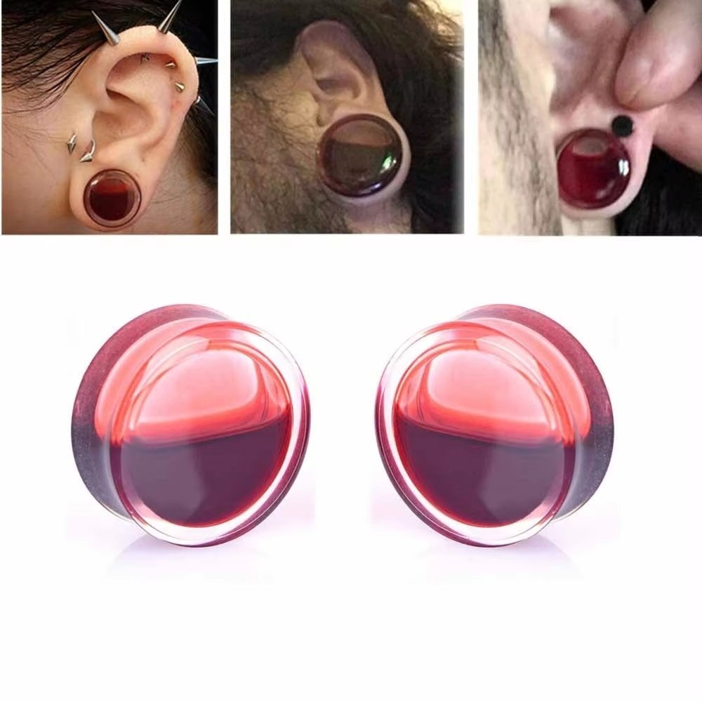 Podwójne kolczyki do uszu w ks – Body Jewelry Ear Plugs recenzja i cena