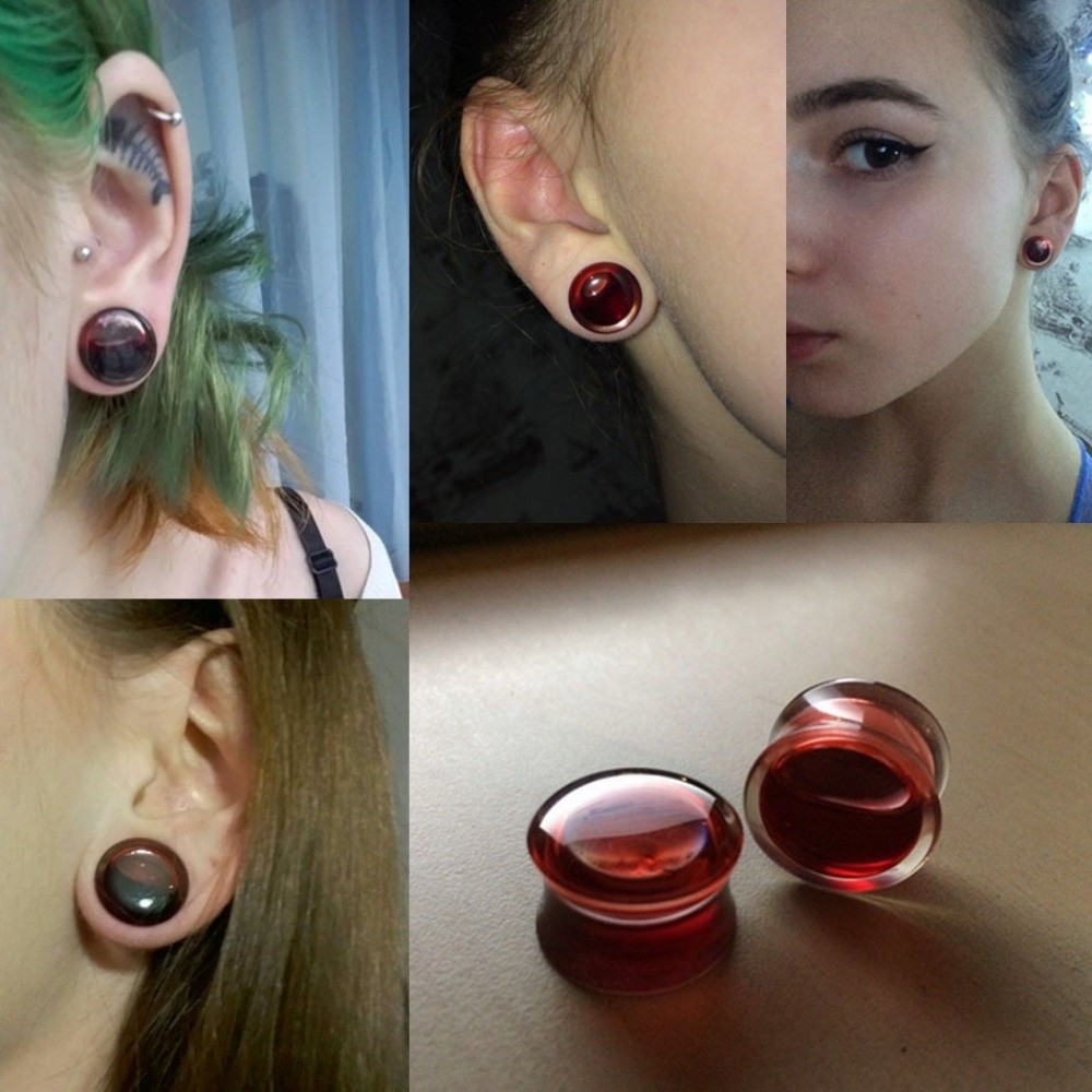 Podwójne kolczyki do uszu w ks – Body Jewelry Ear Plugs recenzja i cena