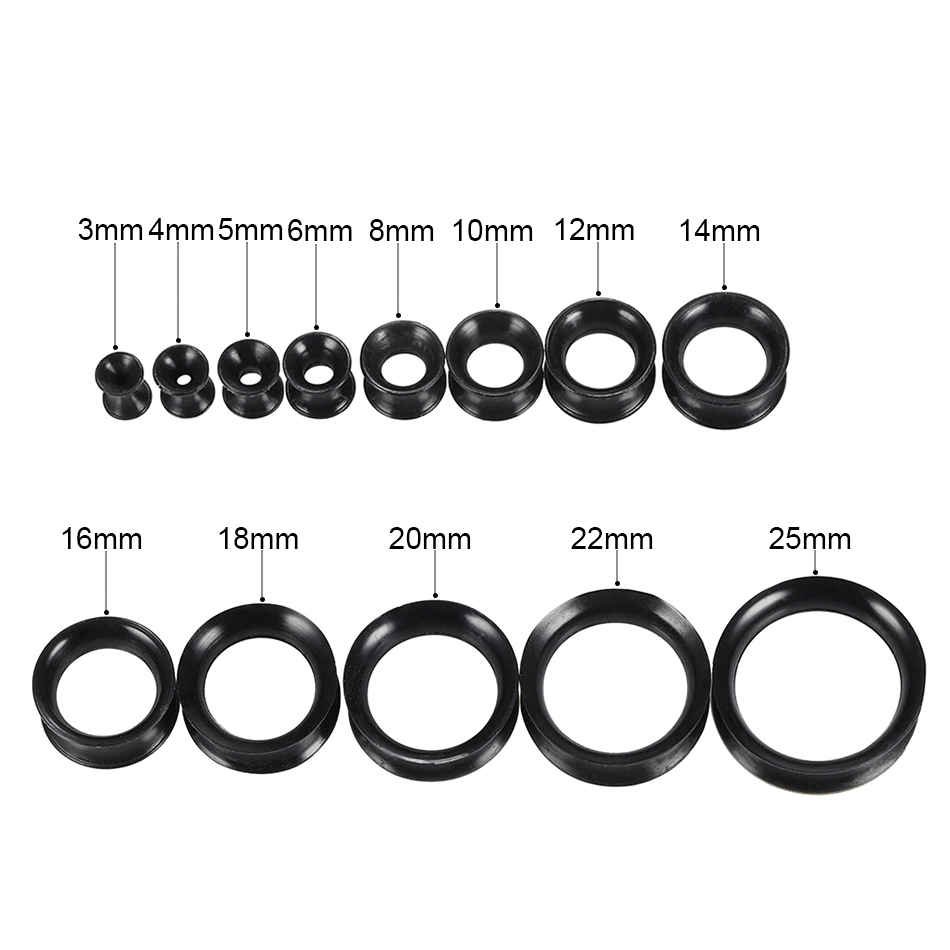 30 sztuk/partia silikonowe ela – Body Jewelry Ear Plugs recenzja i cena