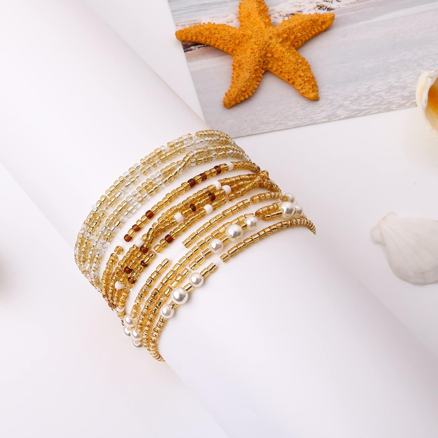 Koraliki na talię dla kobiet,  – Body Jewelry In Bulk recenzja i cena