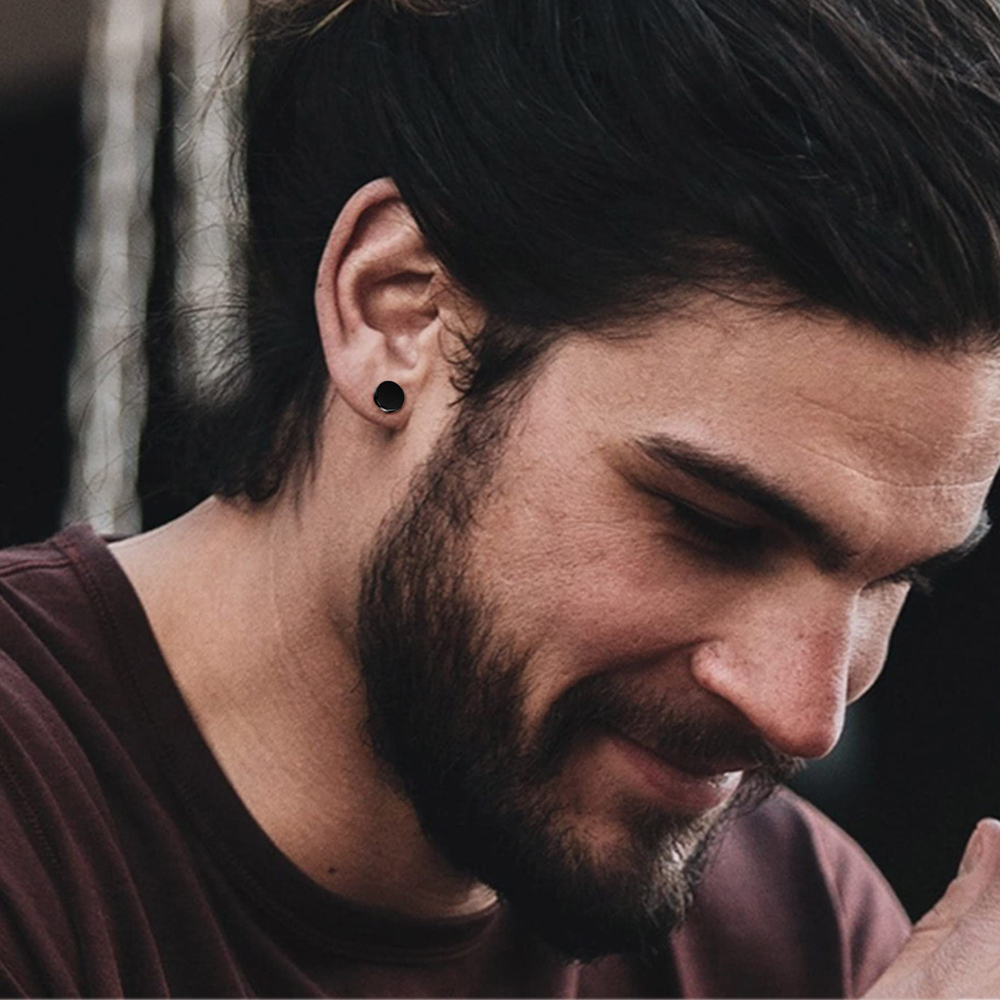 1 para/6 par sztyfty ze stali  – Body Jewelry Ear Plugs recenzja i cena