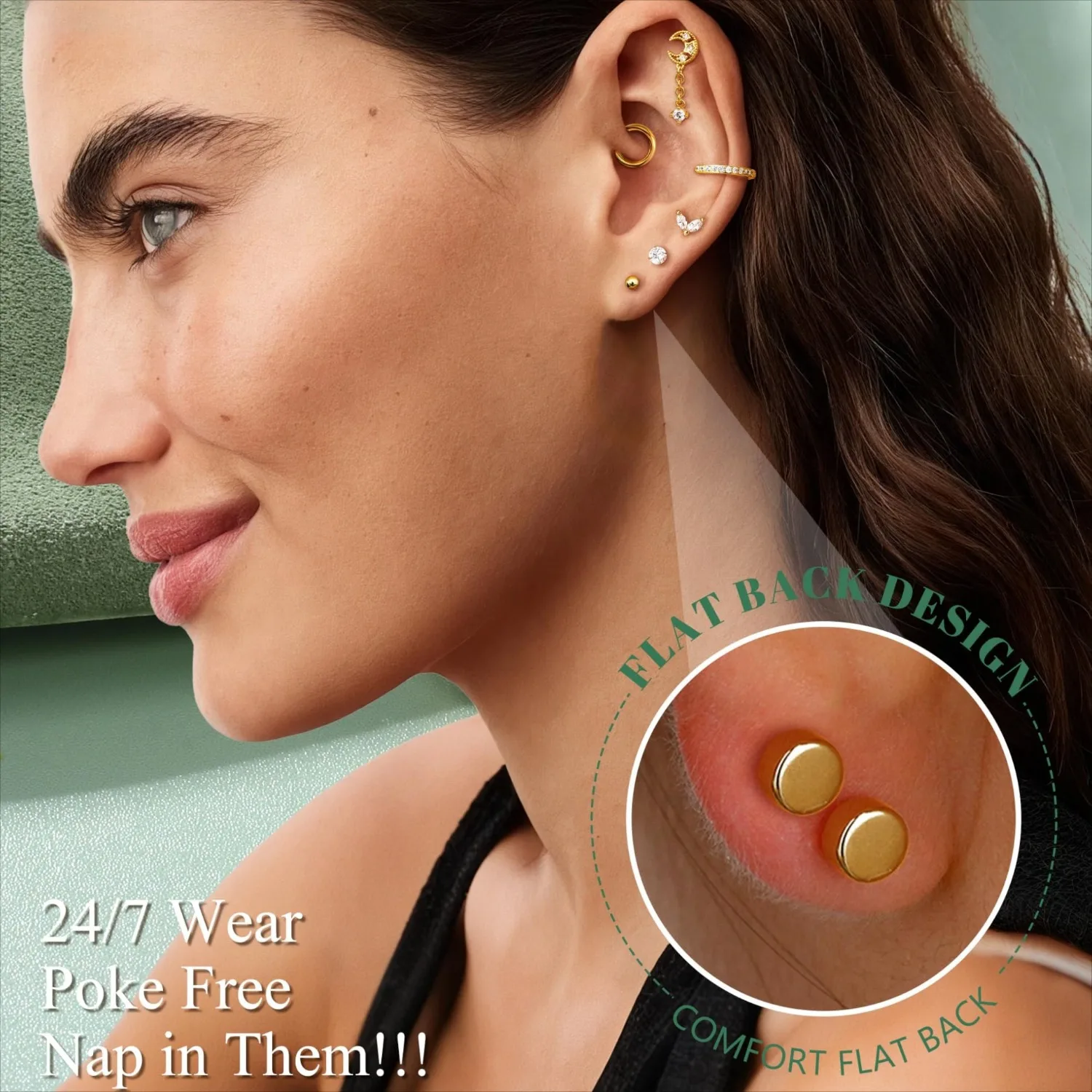 Kolczyki do chrząstki dla kobi – Body Jewelry Hypoallergenic recenzja i cena