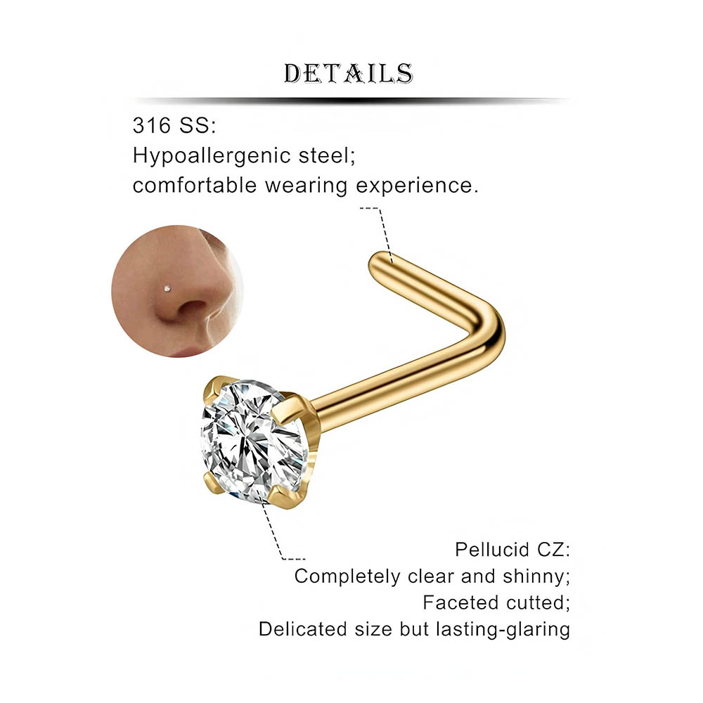 12-częściowy pełny zestaw hipo – Body Jewelry Hypoallergenic recenzja i cena